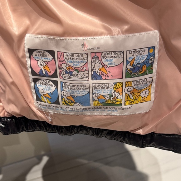 Moncler Women's Shiny Black Puffer Vest - Picture 7 of 9